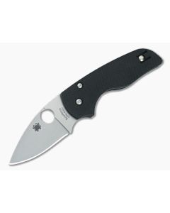 Spyderco Lil Native Plain S30V Black G10 Compression Lock C230GP