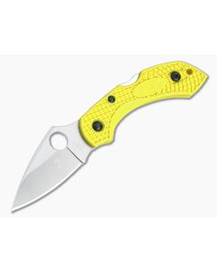 Spyderco Dragonfly 2 Salt Plain H2 Yellow FRN C28PYL2
