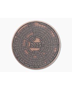 Shire Post Mint '25-'26 Calendar Coin Copper