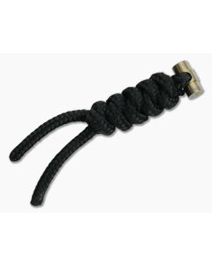 Chris Reeve Large Sebenza/Umnumzaan Lanyard Black with Gold Pin