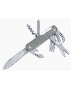 MKM Campo 7 MagnaCut Multi-Tool Green Micarta CP07MAG-GC