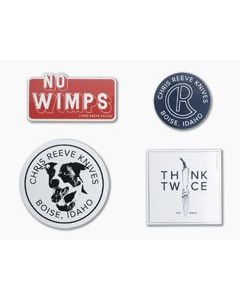 Chris Reeve Slap-On Sticker Pack Set of Four