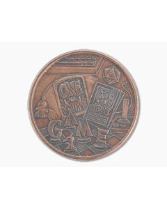 Shire Post Mint One More Game Decision Maker Copper Coin