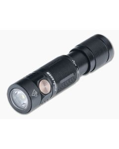 Fenix E05R Black 400 Lumen Rechargeable LED Mini Flashlight E05RG2BK