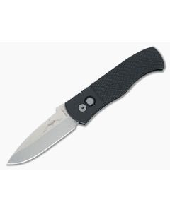 Protech Runt 5 Wharncliffe Hand Ground Mirror CPM-20CV Black