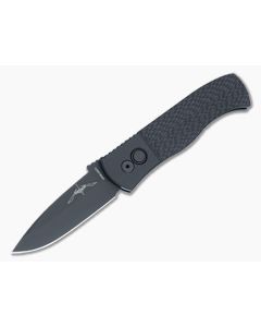 Protech Emerson CQC-7 Auto Black 20CV Spear Point Jigged Handle