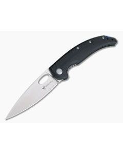 Steel Will Sedge Mini Satin D2 Black G10 Liner Lock Folding Knife F19M-10