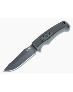 SOG Field Knife Limited OD Green Handle Black Stonewash Stainless Fixed Blade Knife FK1003-CP