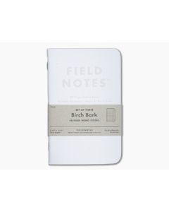 Field Notes Birch Bark White Graph Paper Notebooks 3-Pack FNC-60