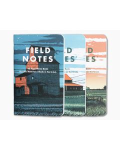 Field Notes Heartland Edition Graph Paper Notebooks 3-Pack FNC-61