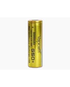 Vapcell G50 Flat Top Rechargeable 21700 5000mAh 3.7V High-Drain 15A Unprotected Lithium Ion (Li-ion) Battery
