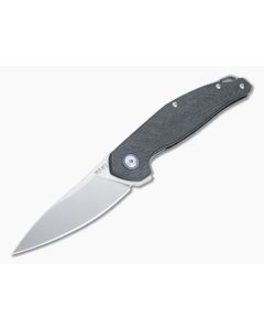 MKM Anso Goccia Satin M390 3D Carbon Fiber Liner Lock Flipper GC-CF