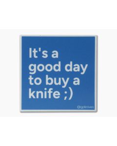 GPKNIVES "Good Day" Sticker