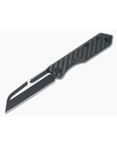 Heretic Jinn Carbon Fiber Slip Joint Two Tone Black Magnacut H013-10A-CF