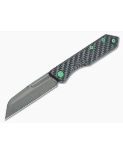 Heretic Jinn Carbon Fiber Toxic Green Slip Joint DLC MagnaCut H013-6A-CFTX