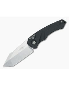 Heretic Mini Pariah Auto Tanto Black Polymer