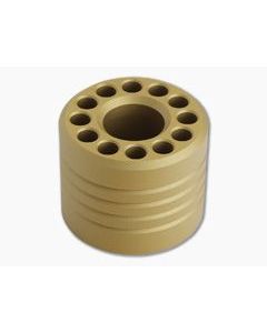 Scout Leather Co. Hex Bit Driver Base Gold Aluminum