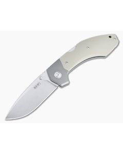 MKM Mikita x Rumici Hero Stonewashed M390 Tan G10 Advanced Back Lock Folder HR-GTTN