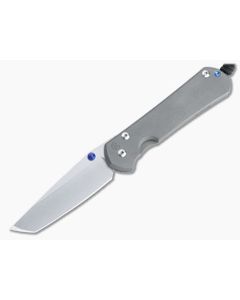 Chris Reeve Large Sebenza 31 Tanto Stonewashed Magnacut Titanium Folder