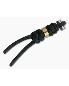 Chris Reeve Large Inkosi Lanyard Black with Gold Bead