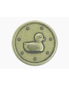 Shire Post Mint Lucky Duck Coin Brass