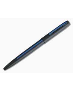Fisher Space Pen Blue Line Law Enforcement Cap-O-Matic Click Pen M4BLEBL