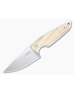 MKM Makro 1 M390 Drop Point Olive Wood Fixed Knife MA01-O