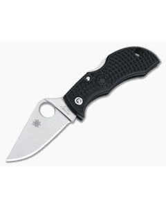 Spyderco Manbug Lightweight Plain VG10 Black FRN MBKP