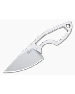 MKM Mikita Mikro 1 Vox Drop Point Stonewashed M390 Skeletonized Neck Knife MR01-N