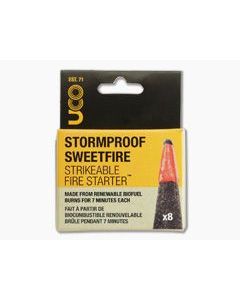 UCO Gear Stormproof Sweetfire Strikeable Fire Starter - 8 Pack
