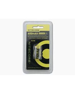 NiteCore CR123A 650mAh Rechargeable Battery