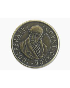 Shire Post Mint Nosferatu Count Orlok Coin Brass