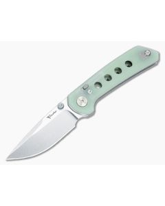 Reate PL-XT Pivot Lock Jade G10 Stonewashed Nitro-V