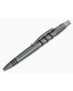 Tuff-Writer Precision Press Tumbled Titanium Pen