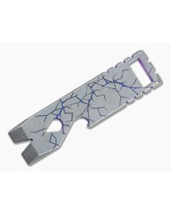 Qerim 37 V2 Worker Titanium Pry Tool San Andreas Violet Anodized 013