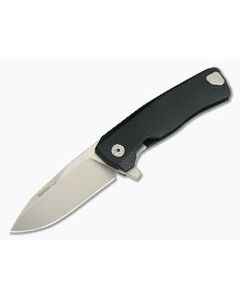 LionSteel ROK H.WAYL Hidden Clip Black Aluminum M390 Flipper ROK A BS