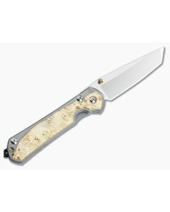 Chris Reeve Small Sebenza 31 Left Hand Tanto Box Elder