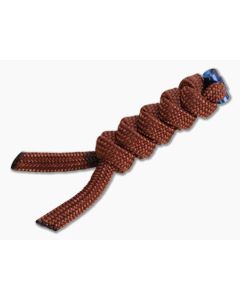 Chris Reeve Small Sebenza 31 Lanyard Rust with Blue Pin