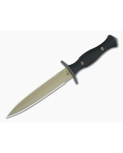 Spartan Harsey Dagger FDE Magnacut Black Micarta 