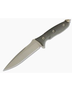 Spartan Blades Moros FDE S45VN Green Canvas Micarta Kydex Sheath Fixed Blade 53DEGRKYTN