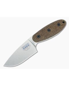 ESEE Sencillo MagnaCut Fixed Knife Burlap Handles