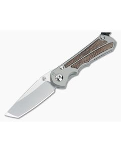 Chris Reeve Small Inkosi Tanto Natural Micarta Glass Blasted