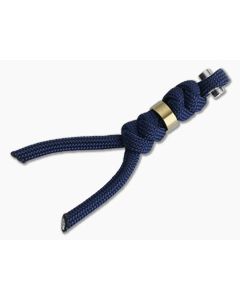 Chris Reeve Small Inkosi Lanyard Midnight with Gold Bead
