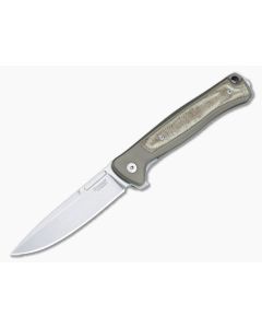LionSteel Skinny Brown Aluminum Stonewashed Blade SK01A-ES