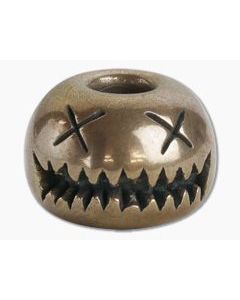 Audacious Concept Smiley Bead Medium Bronze Lanyard Bead SMM-BRZ-STW