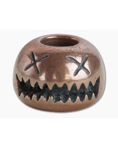 Audacious Concept Smiley Bead Small Copper Lanyard Bead SMS-CPR-STW