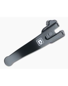 Clip & Carry SwissQlip Black 91mm Victorinox Stainless Steel Pocket Clip SQLIP91-BLK