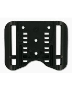 Blade Tech Adjustable Sting Ray (ASR) Belt Loop Black with Hardware