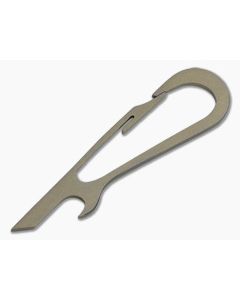 SK Knives Large DeCAPitator Bronze Titanium Bottle Opener