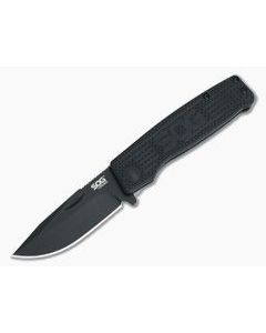 SOG Terminus Black PVD BD1 Black G10 Slip Joint Folder TM1002-BX